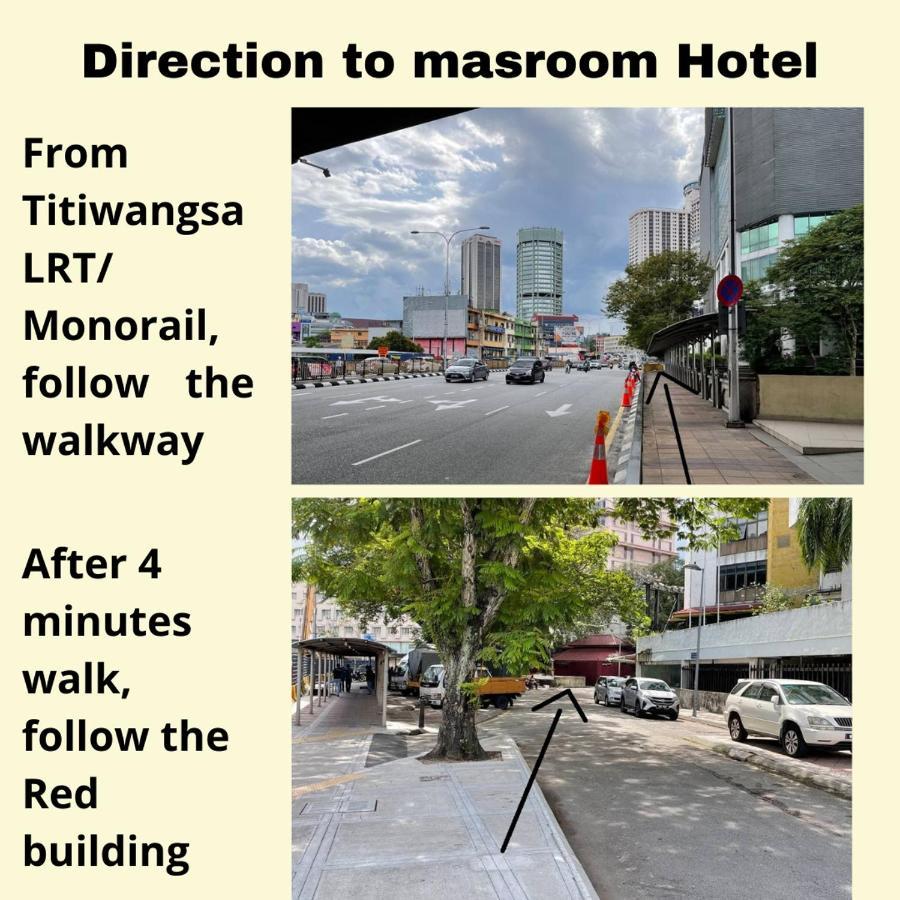 Masroom Hotel Kuala Lumpur Extérieur photo
